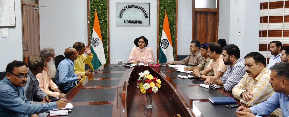 DC Udhampur (@udhadm) on Twitter photo DC Udhampur Ms Saloni Rai chaired a meeting to review arrangements for Jadsarkote Mela starting June 25, 2025.She stressed inter-departmental coordination & urged Mela Committee members to ensure active public participation for the success of the event & local tourism.
<a href="/diprjk/">Information & PR, J&K</a> DC Udhampur Ms Saloni Rai chaired a meeting to review arrangements for Jadsarkote Mela starting June 25, 2025.She stressed inter-departmental coordination & urged Mela Committee members to ensure active public participation for the success of the event & local tourism.
<a href="/diprjk/">Information & PR, J&K</a>