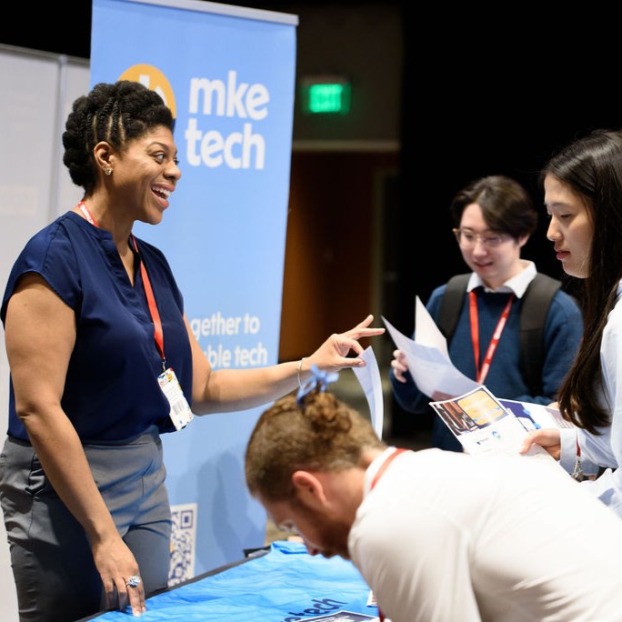 The Summerfest Tech Hall is complete! Be sure to stop by to learn more about our sponsors and pick up fun merch! <a href="/AmDigitalCorp/">American Digital Corporation</a>, i.c.stars, <a href="/insightglobal/">Insight Global</a>, <a href="/LightTheHoan/">Light The Hoan</a>, <a href="/datadoghq/">Datadog, Inc.</a>, Heartland Business Systems, <a href="/nutanix/">Nutanix Inc.</a>, <a href="/TechUnited/">Tech United</a> women's entrepreneurship week, <a href="/NVISIA/">nvisia</a>, Cyera