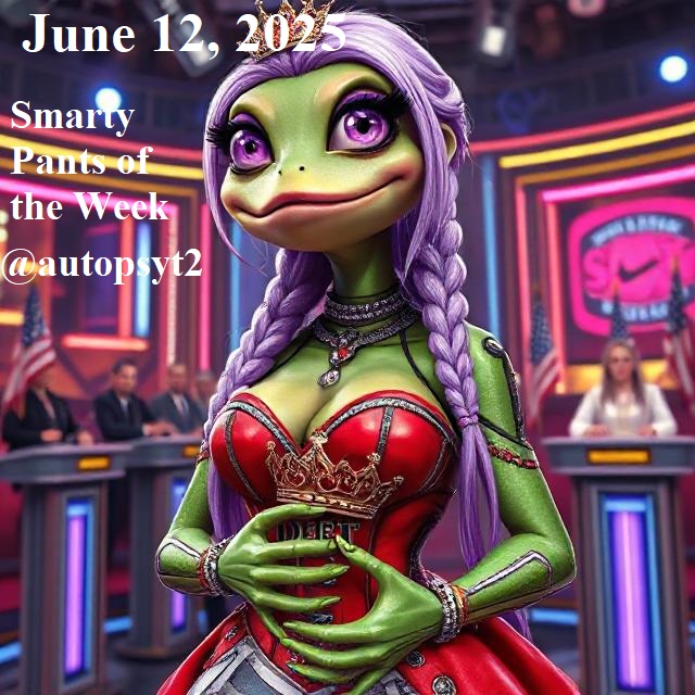🥰Collectooooors🚫👁️and frens'😃👋🫶🫵😊❣️

💖Join us tonight as we host our third 🤗Thursday Throwdown trivia night🥳🎉 9PM EST😜

🤔Can you defeat our dev 🤯Autopsy <a href="/AutopsyT2/">Autopsy</a> 😨😱 to earn the title:

🤓Smarty Pants of the Week👖 

AND receive 77,777 $DEBT 😘

😜Look forward to