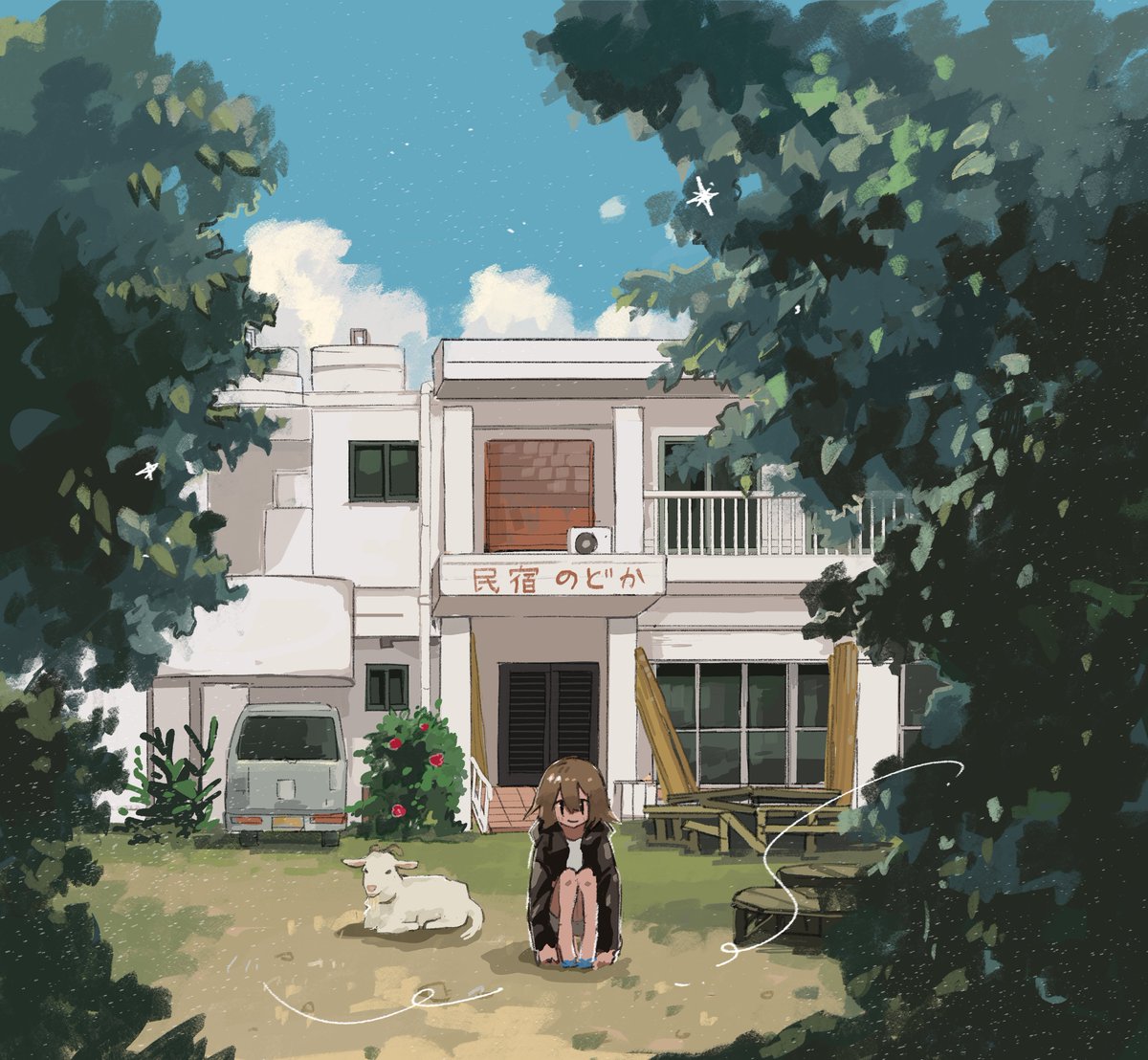 先月描いた絵のまとめ。(夏の始まりっぽい)」|津島ソラ🌸の