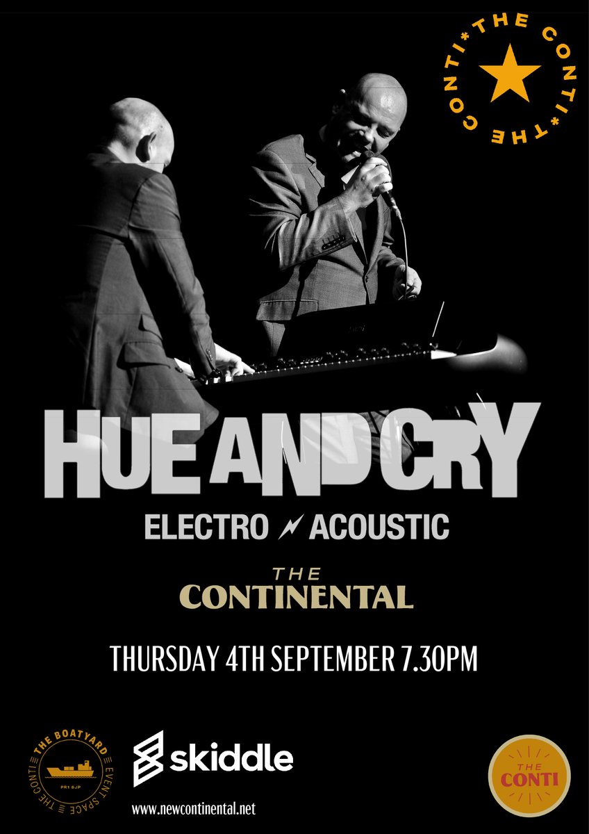 We excited to announce that we're coming to The Continental Preston with our Electro / Acoustic show on 4th September 2025! Tickets are available now from the venue and Skiddle newcontinental.net/events-list/hu…