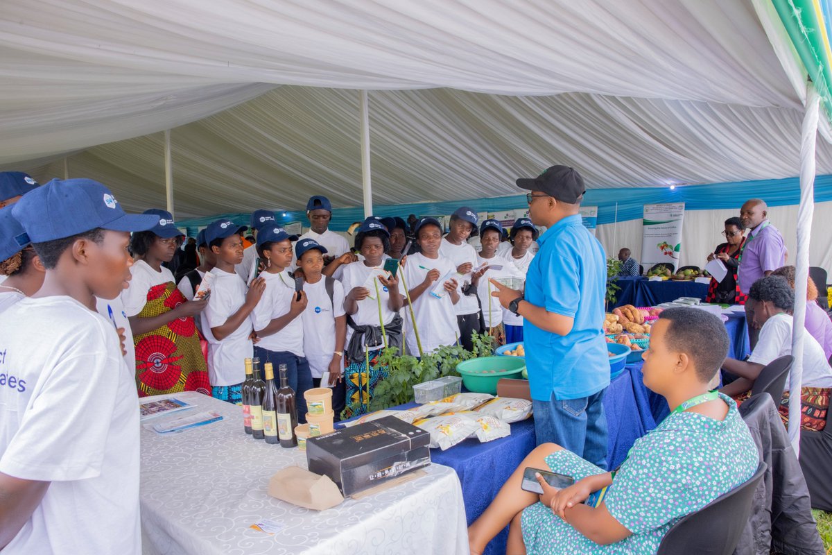 Curious expressions on arrival and smiling faces on departure define the mood at the RAB stand during the #RwandaAgriShow2025, as visitors leave enriched with insights into the latest innovations in agriculture and livestock