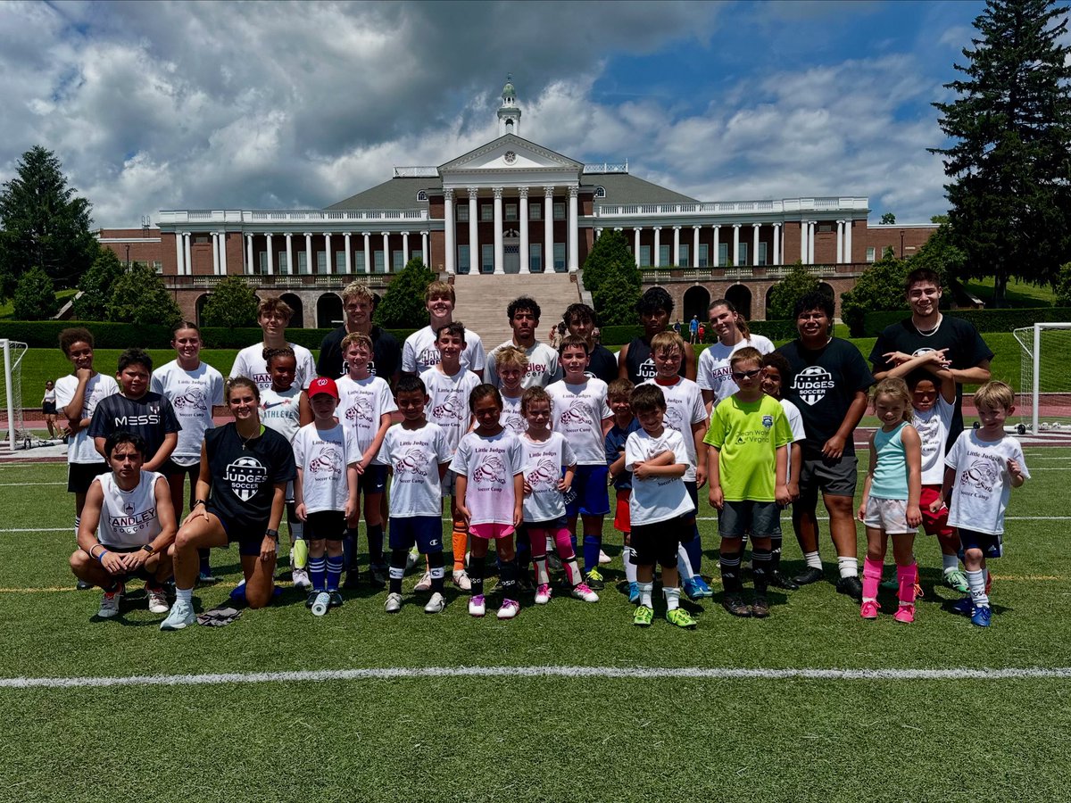 What a week at Handley! ⚽🔥
Thank you to all the amazing campers who brought energy, effort, and smiles every day at the Little Judges Soccer Camp!
Huge shoutout to our coaching staff and current Handley players who helped make this such a fun and memorable experience.