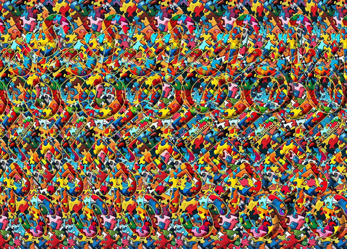 A test for some ?? #magiceye #stereoscope  !!. Who will be #firstin and #topten . PLEASE PUT #magiceye in your replies to be in the #topten goodluck  please repost so others can play along 🙏 JUST A BIT OF FUN 🤩 #thursday