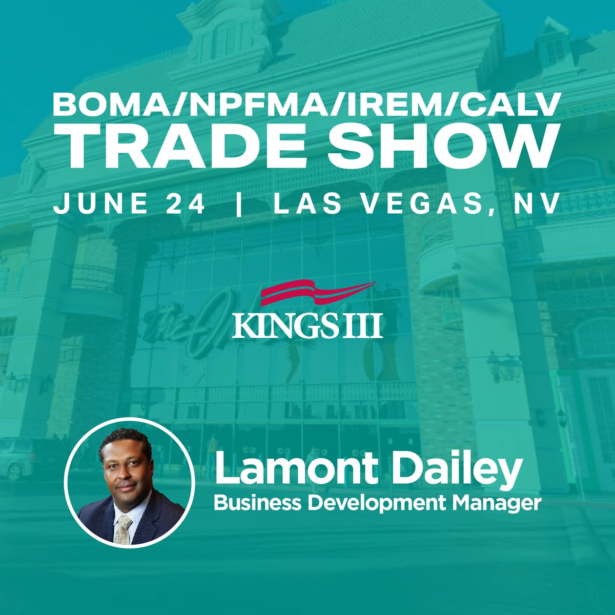 Kings III (@kingsiii_usa) on Twitter photo Kings III is heading to Las Vegas for the 2025 @BOMA_Nevada/NPFMA/ IREM/ <a href="/lv_CALV/">Commercial Alliance</a> Property Management Trade Show!
Weāre looking forward to connecting with property professionals from across the region!
kingsiii.com/events/boma-np⦠Kings III is heading to Las Vegas for the 2025 @BOMA_Nevada/NPFMA/ IREM/ <a href="/lv_CALV/">Commercial Alliance</a> Property Management Trade Show!
Weāre looking forward to connecting with property professionals from across the region!
kingsiii.com/events/boma-npā¦