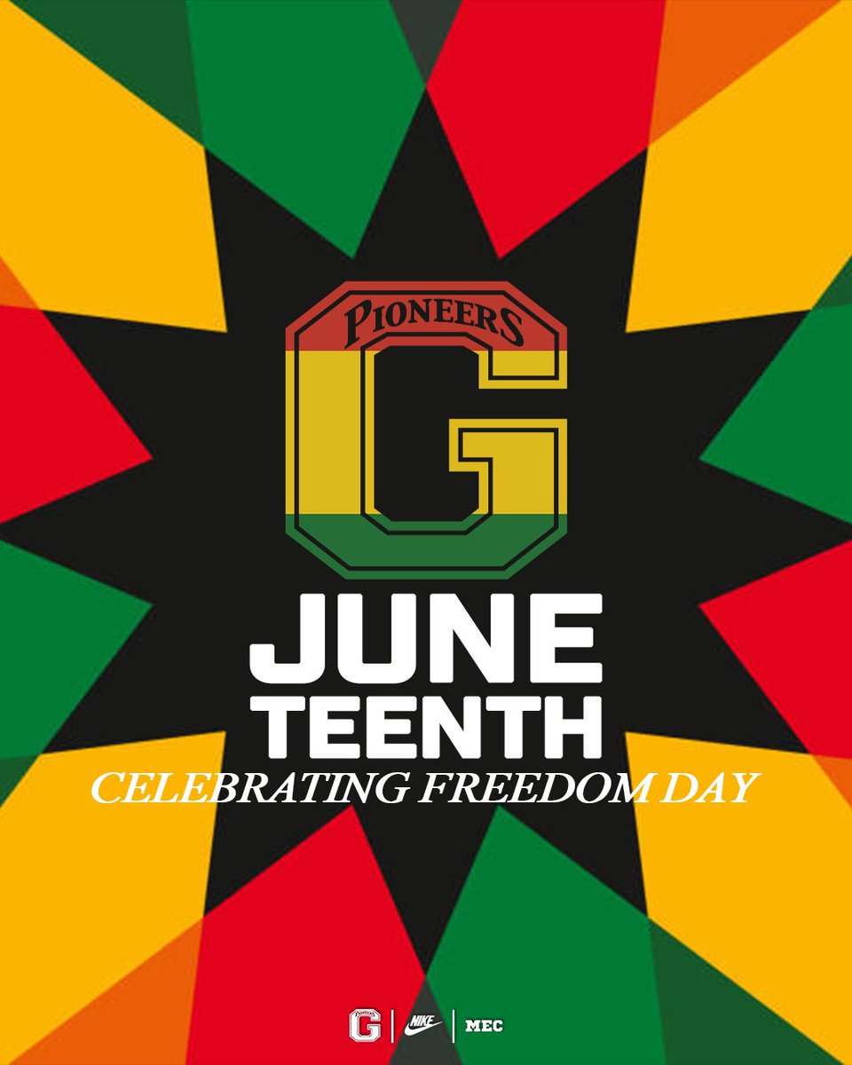 GSU Athletics celebrates #Juneteenth!

A day of celebration, reflection &amp; recognition!

#GoPioneers