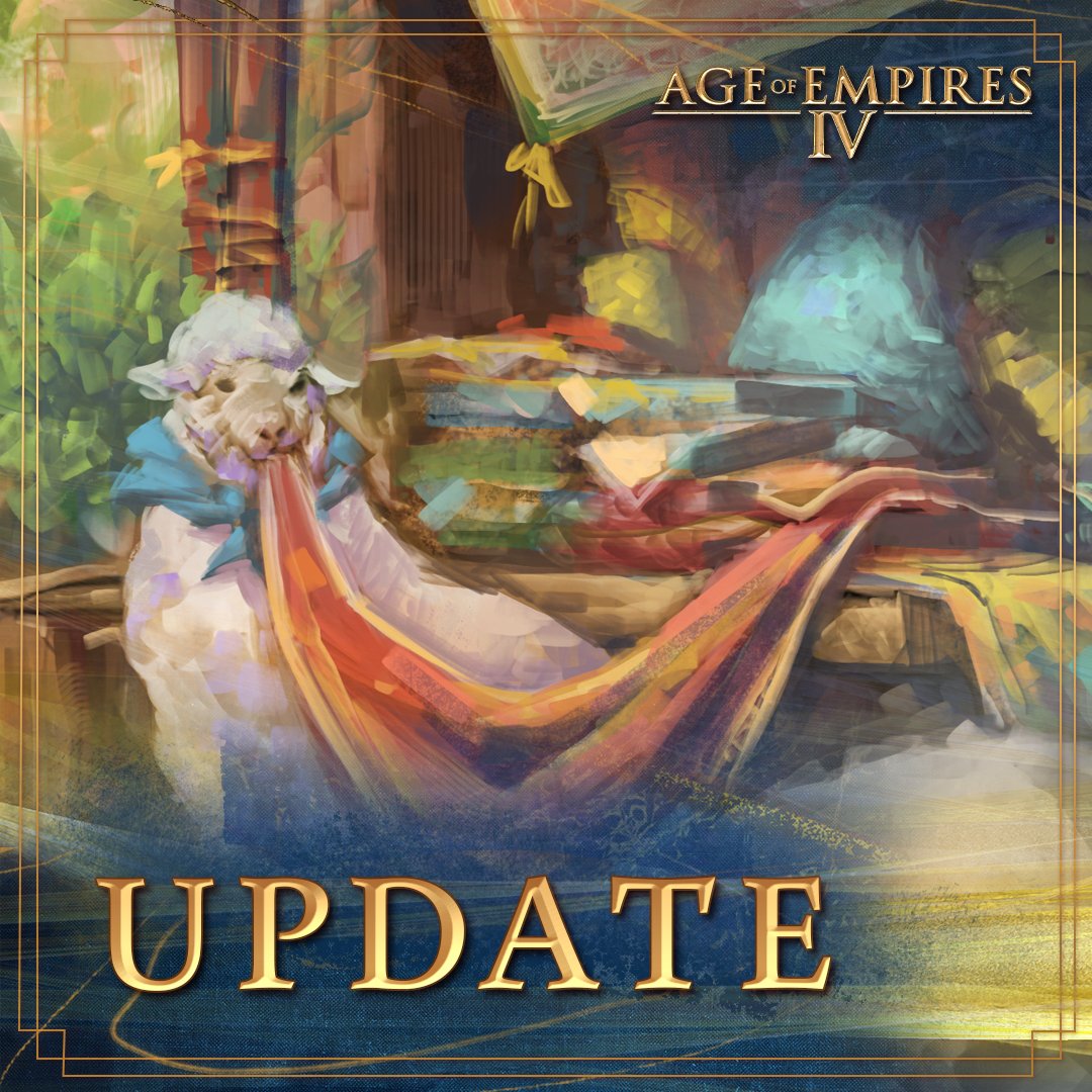 Season Eleven is almost here in #AgeofEmpiresIV! 🥳 The latest Ranked Season, Seasonal Events, and the Chaotic Climate Game Mode are just some of the new things you'll find when the update rolls out on June 26.

📜 Release notes: aoe.ms/AgeIV-S11-Prev…