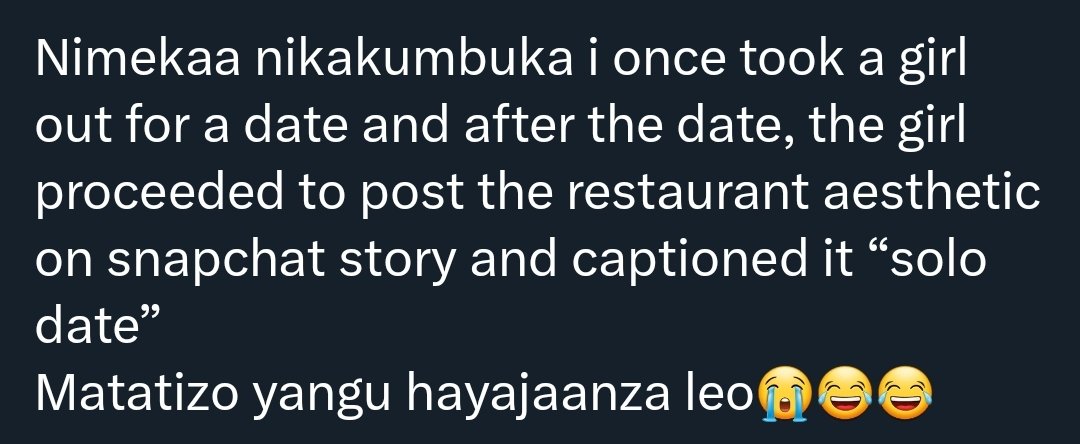 Matatizo ya kujiletea 😂😂😂