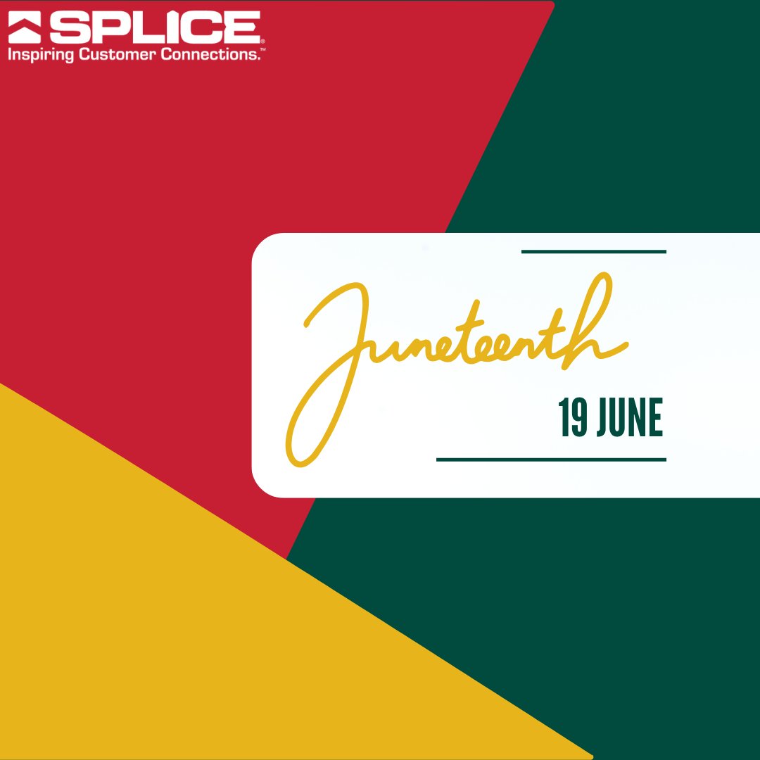 SPLICESoftware's tweet image. This Juneteenth, we’re not just observing history. We’re challenging ourselves to be part of what comes next. Read a book, share a story, or start a conversation. Never forget that change moves when we do.

#SPLICESoftware #Juneteenth #KeepShowingUp