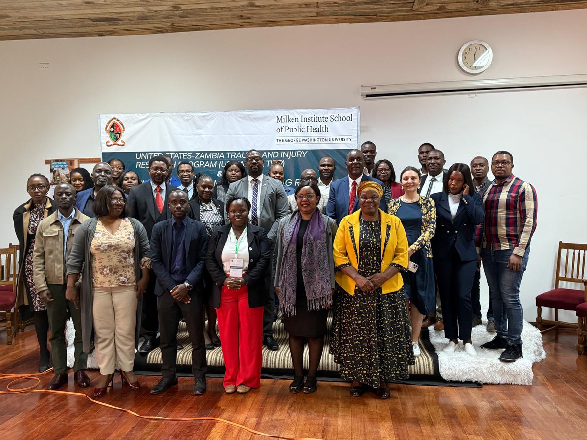 Heather Rosen (@heathererosen) on Twitter photo Very productive and insightful day at our #trauma & #injuries and #NCD risk factors workshop today in Lusaka. Thanks to #Zambia Ministry of Health for giving the official opening.
<a href="/GWpublichealth/">Milken Institute SPH</a> <a href="/GWtweets/">GW University</a> <a href="/CCDH_GWSPH/">Center on Commercial Determinants of Health (CCDH)</a>
<a href="/NPaichadze/">Nino Paichadze</a> <a href="/ImranBa27974157/">Imran Bari</a> <a href="/pndexas/">Paul Ndebele</a> <a href="/UnzaOfficial/">The University Of Zambia</a> Very productive and insightful day at our #trauma & #injuries and #NCD risk factors workshop today in Lusaka. Thanks to #Zambia Ministry of Health for giving the official opening.
<a href="/GWpublichealth/">Milken Institute SPH</a> <a href="/GWtweets/">GW University</a> <a href="/CCDH_GWSPH/">Center on Commercial Determinants of Health (CCDH)</a>
<a href="/NPaichadze/">Nino Paichadze</a> <a href="/ImranBa27974157/">Imran Bari</a> <a href="/pndexas/">Paul Ndebele</a> <a href="/UnzaOfficial/">The University Of Zambia</a>