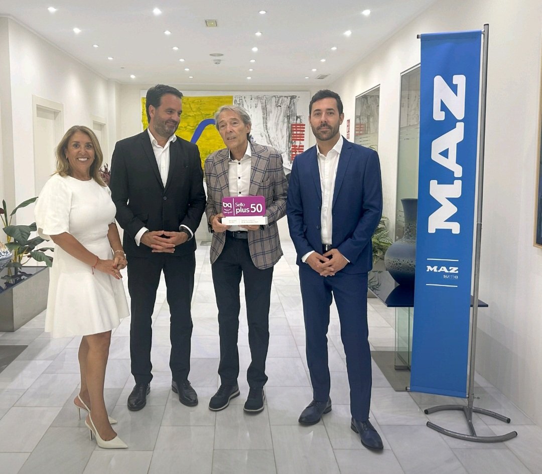 Entrega del sello #Bequal por sus políticas y acciones de #inclusión a las personas con #discapacidad a <a href="/mutuamaz/">Mutua MAZ</a> 
Ser patrono de la Fundación <a href="/FBequal/">Fundación Bequal</a> permite conocer empresas y líderes que persiguen el #humanismo y la #singularidad de cada persona en las organizaciones.