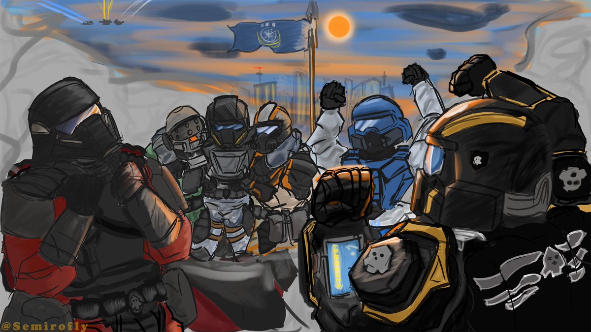 Four pieces to get to know me.🎨

I post my scifi drawings, Helldivers 2 mostly.🔥