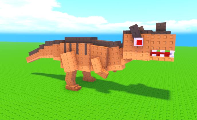 Stud Dinosaurs I made🦖
#Lowpoly #3Dmodel #RobloxDev #RobloxArt