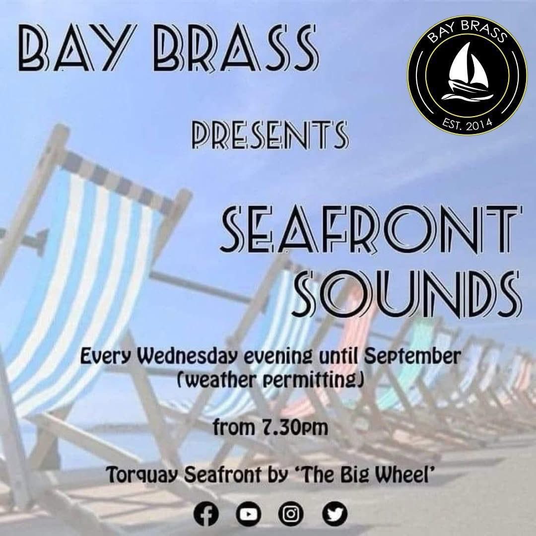 🎺 Join us for our Summer Seafront Concerts on Torquay Seafront 🌅

Weather permitting we’ll be out every Wednesday evening until September, performing on the seafront between The Pavillion and The Big Wheel 🎡

Come on down and have a listen 🙂🎶

#music #summer #sea #concert