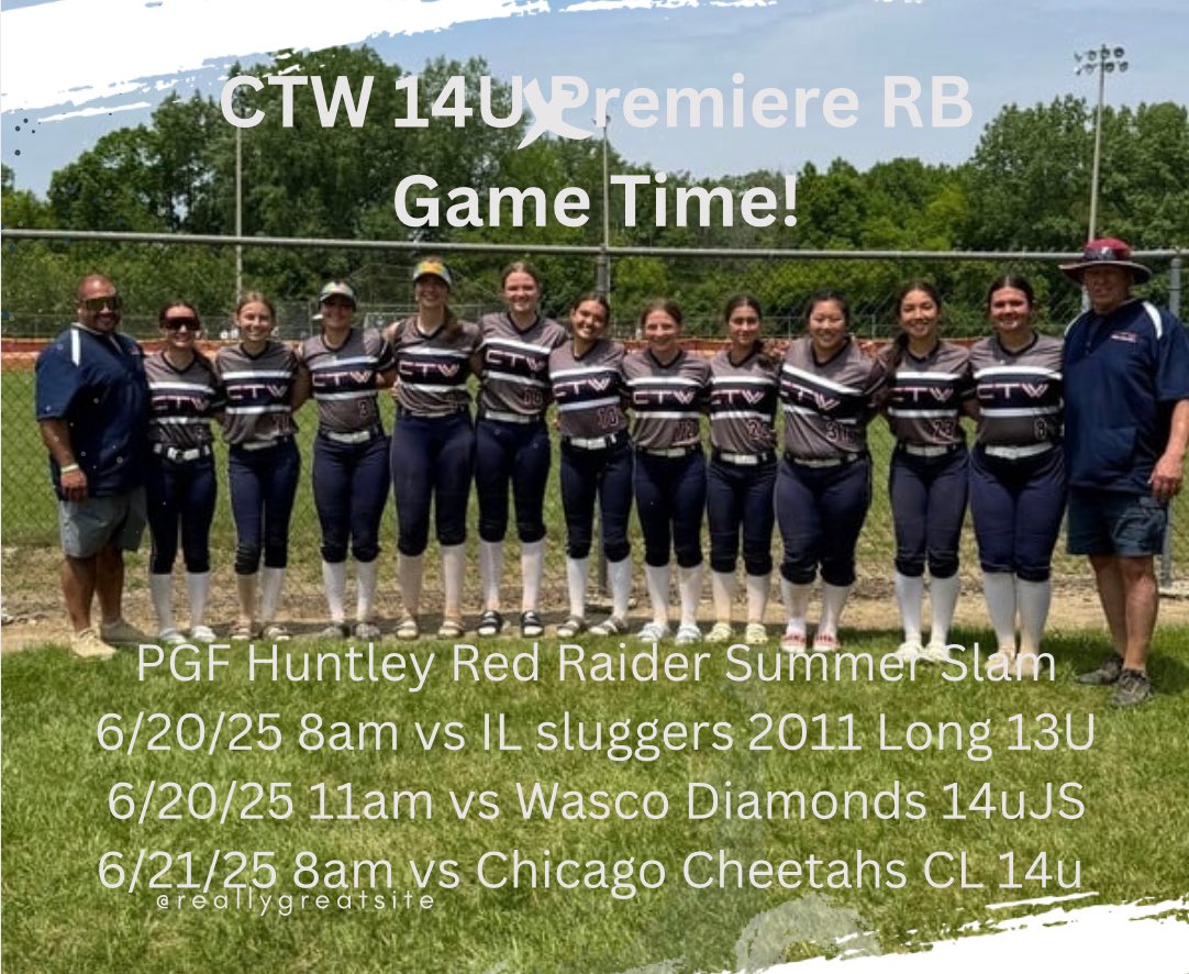 Pool play starts tomorrow! At Tomaso Sports Park: 11950 Ackman Rd, Huntley IL
Field A Friday, Field C Saturday