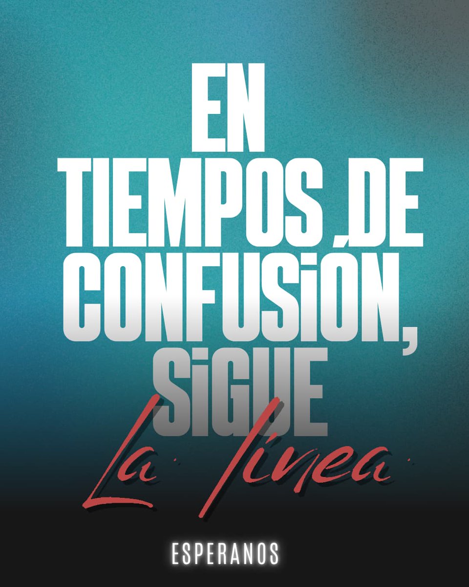 No te confundas ¡sigue La Línea!