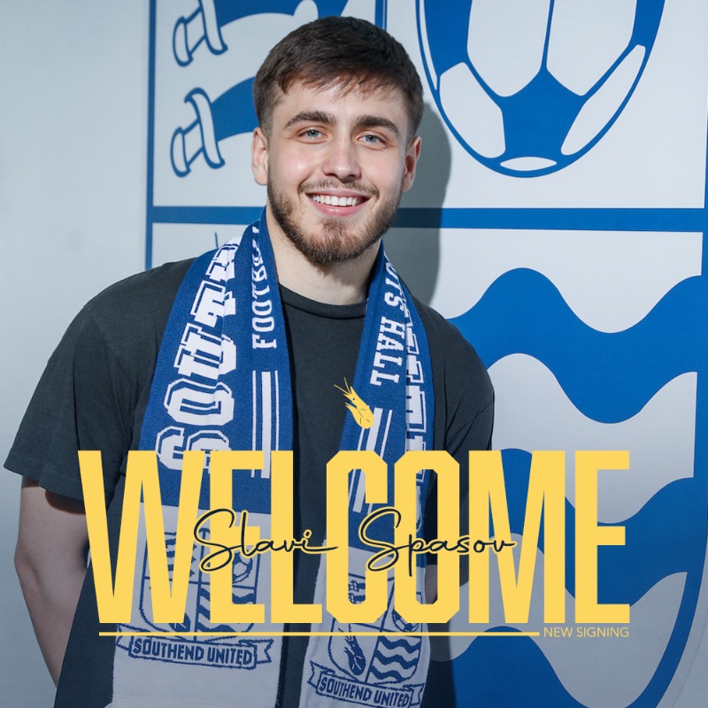 SUFCRootsHall's tweet photo. 🇧🇬 Slavi is a Shrimper!

We're pleased to announce 23-year-old forward Slavi Spasov has joined the club on a two-year deal  🙌