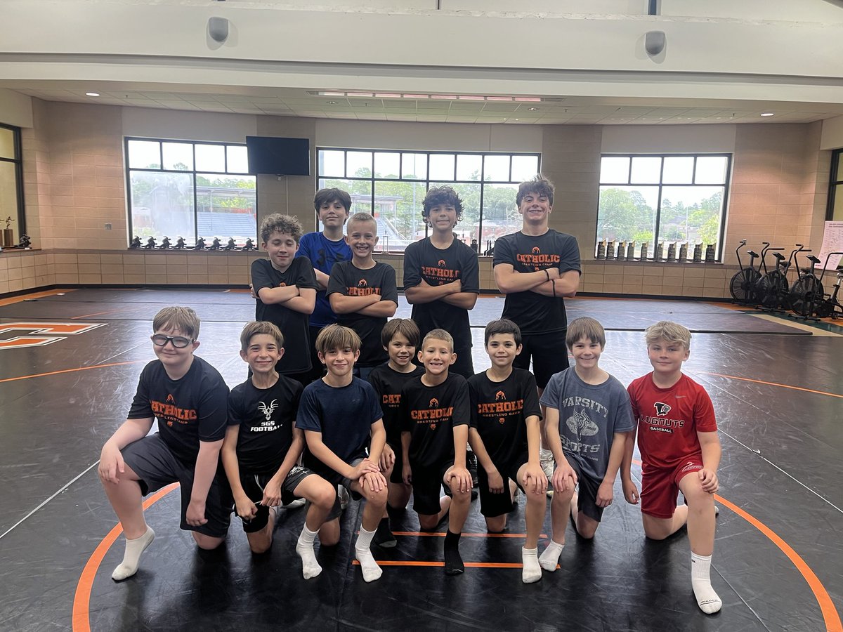 Great week of camp with this crew! Big shoutout to Coach Brian, Coach Mitch and Coach Jon Michael for their work this week. 

Some future hammers in this group!