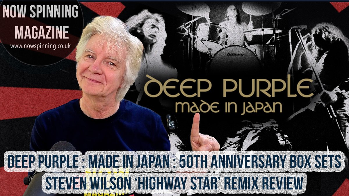 Deep Purple’s Made in Japan Reborn! 
First Listen to Steven Wilson’s Remix
youtu.be/fD_gXZppQE4
