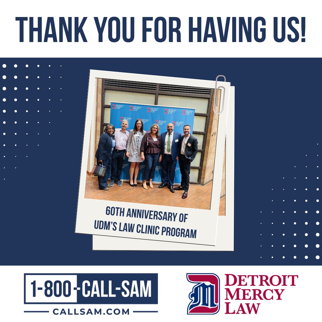 We had a great time celebrating 60 years of the Detroit Mercy Law Clinic, where legal education meets community impact. A few of our alumni and team members joined in, and we were proud to be among the event sponsors.

Here’s to continued partnership, student success, and a