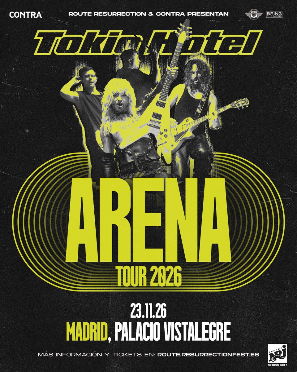 Tokio Hotel vuelve a Madrid con el espectáculo más grande de su carrera - maxmetal.net/2025/06/19/tok…