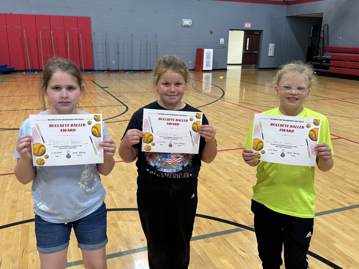 2025 Futures camp is in the books and the future is looking bright! 
Great week of softball, can’t wait to see these girls in Warrior softball jerseys in few years. 
As always, our HS girls and alumni were amazing and volunteered their time to pass along their love for the game.