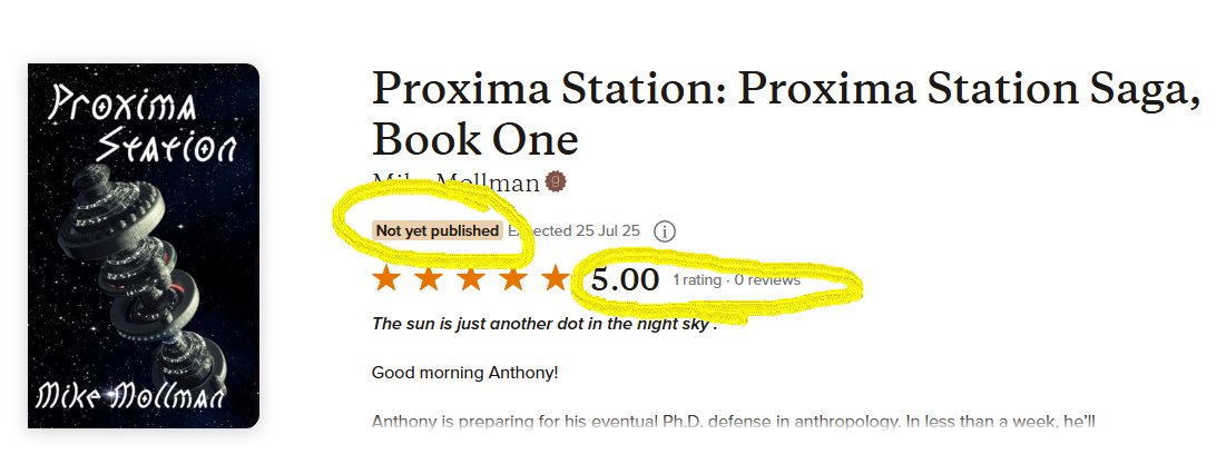 Well, here's a welcome surprise! My book's not published, yet a beta reader has already weighed in. 

You can sign up for an ARC copy or a preorder in the comments.