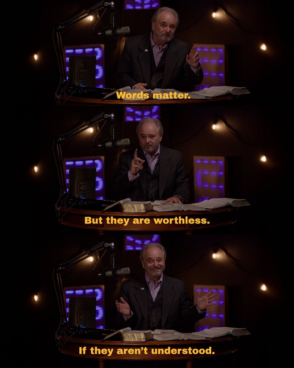 CrossTalkTV's tweet photo. Words matter—but they’re worthless if they aren’t understood. That’s why understanding His Word changes everything. https://t.co/ty0FUIezbp