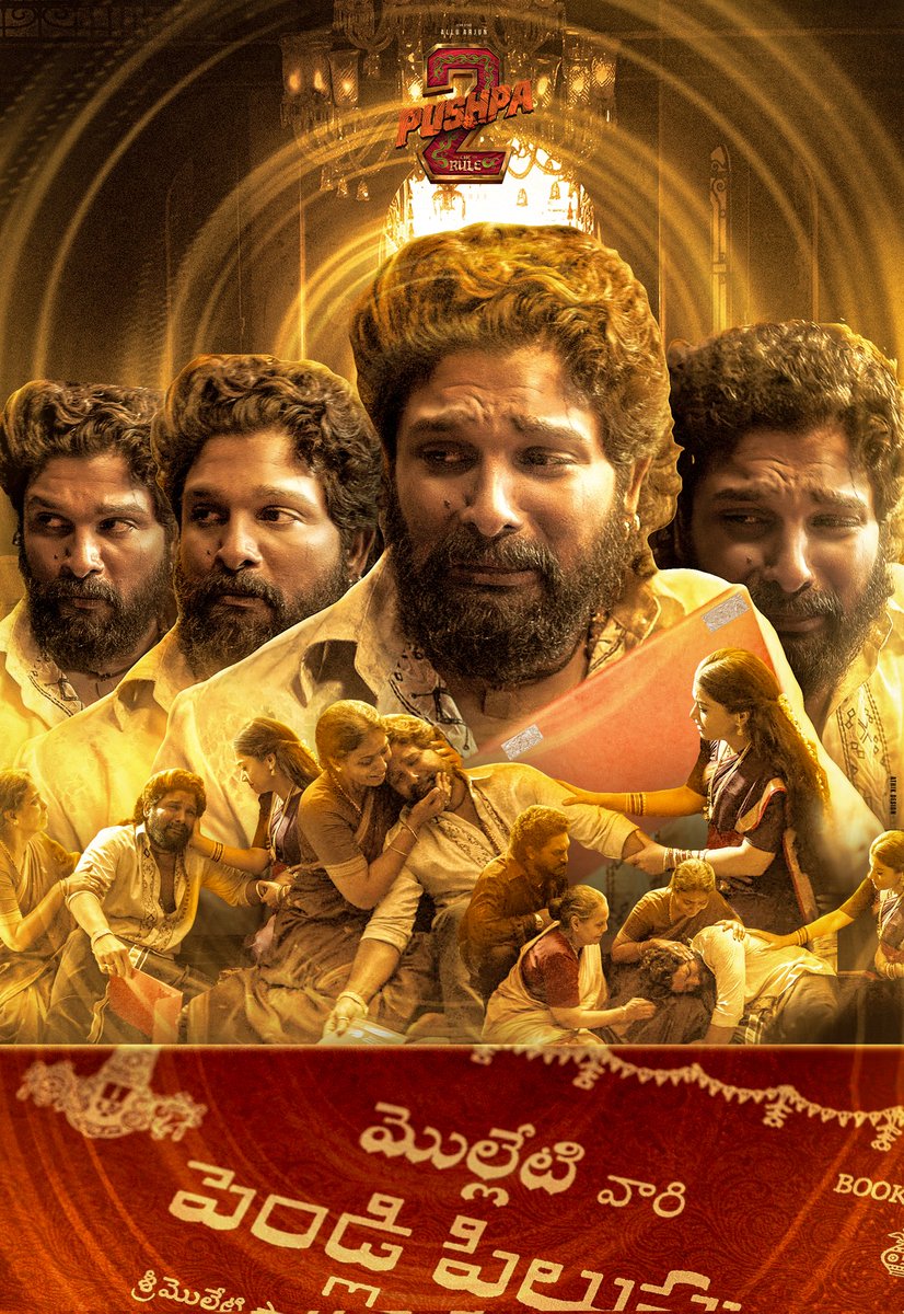 WEAVER OF EXPRESSIONS
@AlluArjun 🙏🔥

#Pushpa2TheRule
POSTER  DESIGN