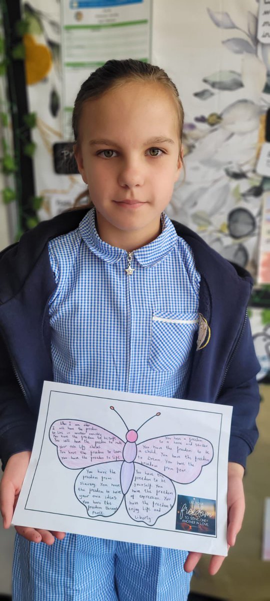 HolySpiritWA9's tweet photo. #Year6 shared ‘Dreams of freedom’ in our #ProtectedCharacteristics lesson. Galatians 5:13 says ‘Use your freedom to serve one another in love’ - we explored how our lives may change as we grow up; how we will have more freedom 💙🕊️ #PSHE #ChangingMe @PatriciaPeel1 @mark10mission https://t.co/7PgknNqjEl
