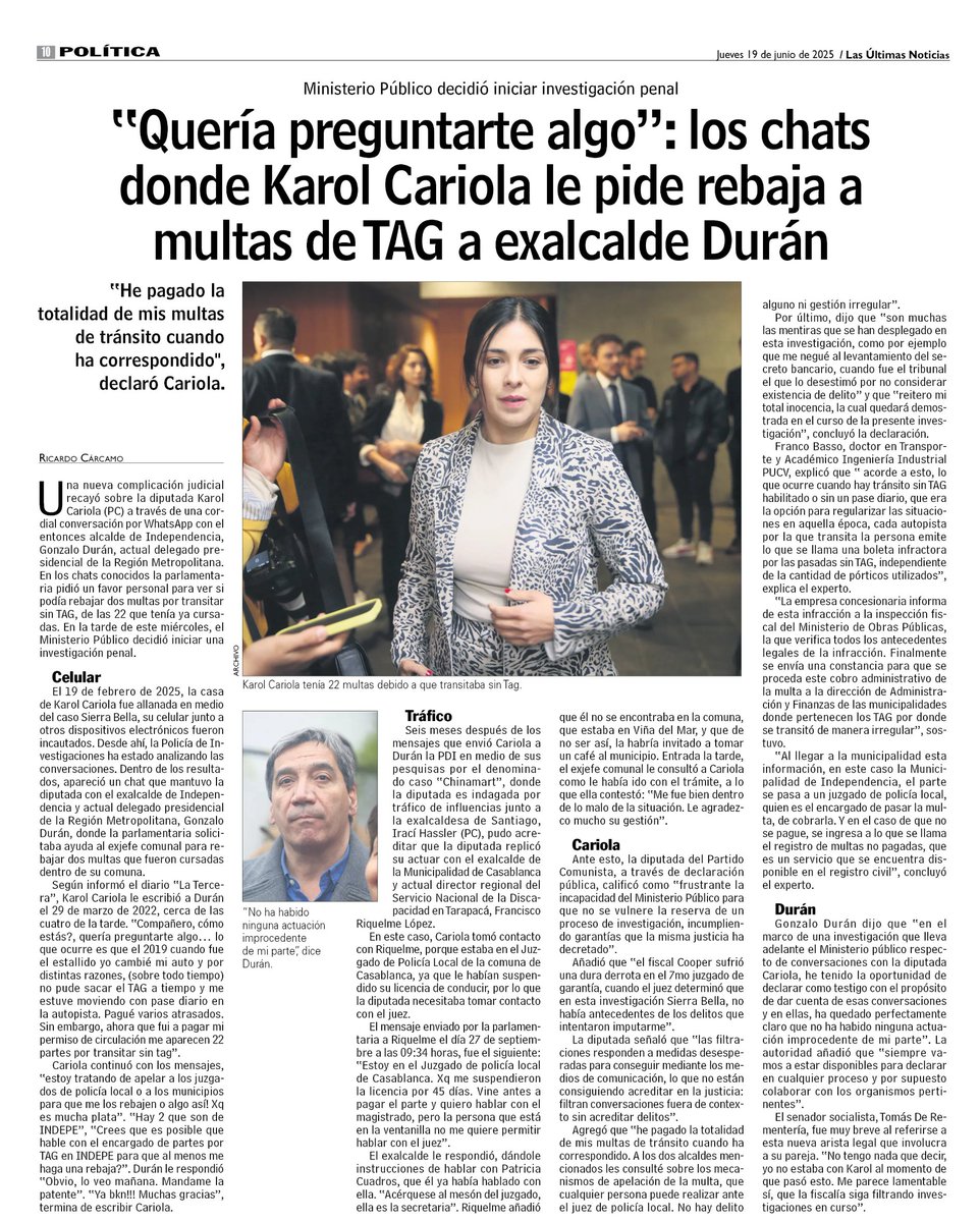 arieIIopez's tweet photo. Cualquier persona puede pedir una rebaja del 80% de las multas del TAG, para esto debe ir al municipio y pedir acogerse a la ley 21.547

Ayer me llamaron de LUN y les dije eso, pero parece que no era la respuesta que esperaban 🤷‍♂️ https://t.co/oNM6dSQo7B