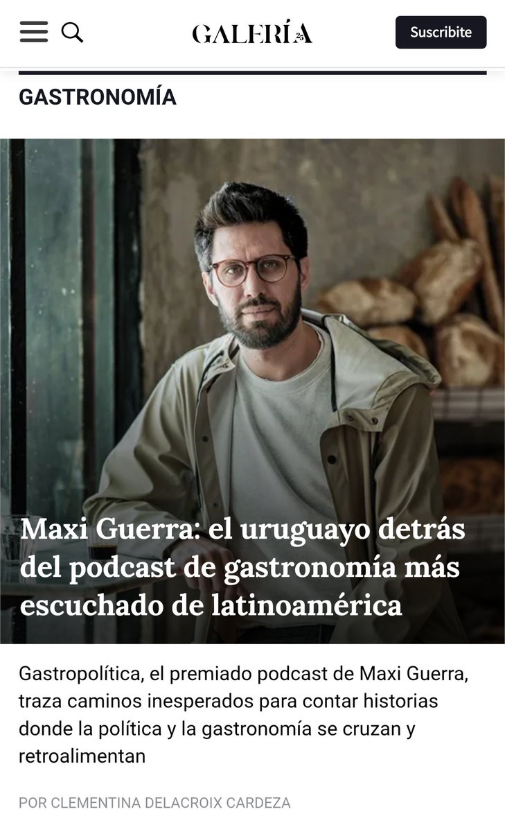 La tapa estaba entre Pedro Pascal y yo y sin dudas eligieron bien. 
Pueden entrar a <a href="/galeriarevista/">Galería</a> a leer la nota preciosa que acaban de publicar (y también la de Pedro)