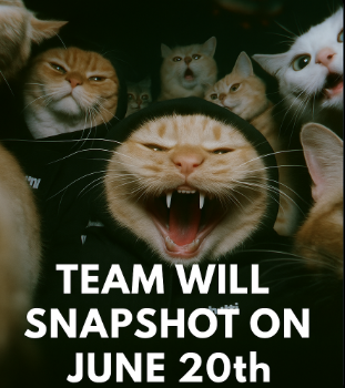 AnaKoeverden's tweet photo. “The whole squad is ready. Are you?” 🐾
📸 SNAPSHOT ON JUNE 20TH
Only wallets holding S2 NFTs at snapshot will be whitelisted. Don’t miss it!
#Tanssi #SnapshotAlert #LFD #ModularInfra #TGEReady https://t.co/ZAUaj6nvcf