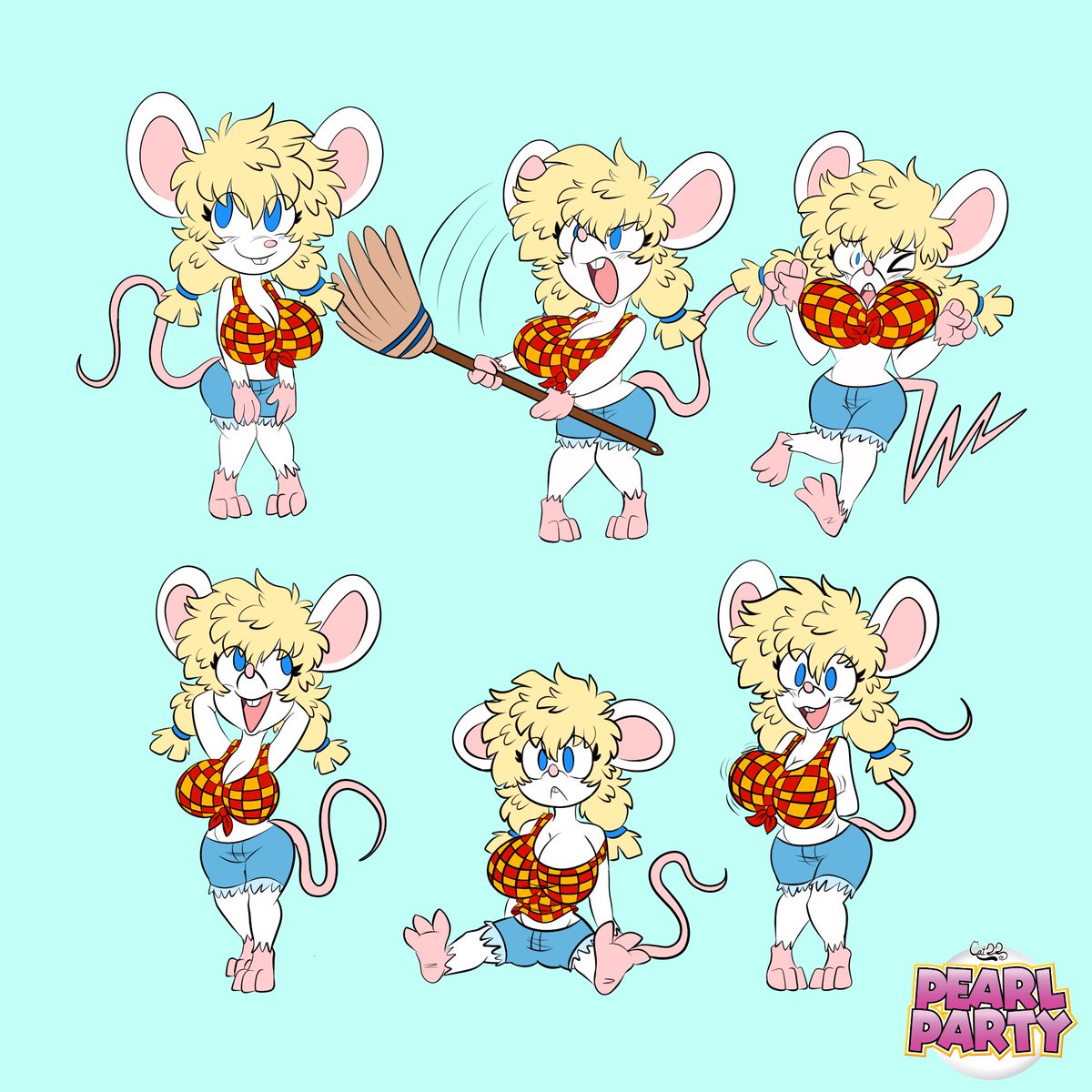 I made a set of sprites for Abigail for <a href="/ModernYasha/">ModernYasha @ Monster Mania!</a>’s 100% Orange Juice mod.