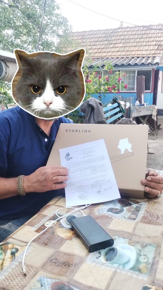 LightyDjan's tweet image. I'm not that kind of cat)))) but I'll try 😂
The second and third starliners arrived and we received the reports.
We have 1059 euros. We need a little more 🙏🙏 For 6 mini starlinks
Paypal in bio ♥️
@KyivstyleCATs
@hottaspotta
#nafoworks
