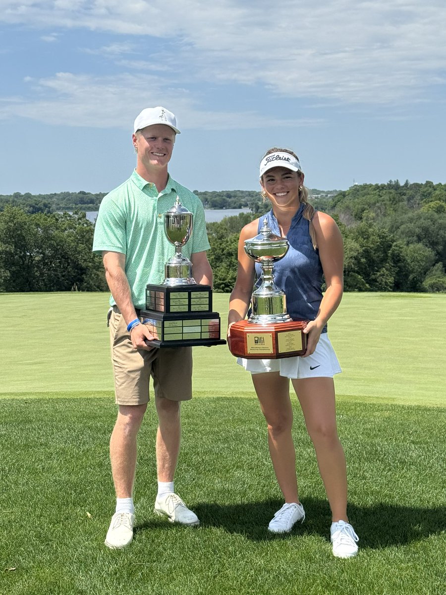 Minnesota Women's Golf (@gopherwgolf) on Twitter photo Let’s go!! Reese is 2025 MGA Women’s Match Play Champion! 👏🏌️♀️
Shoutout to <a href="/GopherMGolf/">Minnesota Men's Golf</a> Kyler Schwamb for winning on the men’s side!
#SkiUMah x #GoGophers Let’s go!! Reese is 2025 MGA Women’s Match Play Champion! 👏🏌️♀️
Shoutout to <a href="/GopherMGolf/">Minnesota Men's Golf</a> Kyler Schwamb for winning on the men’s side!
#SkiUMah x #GoGophers