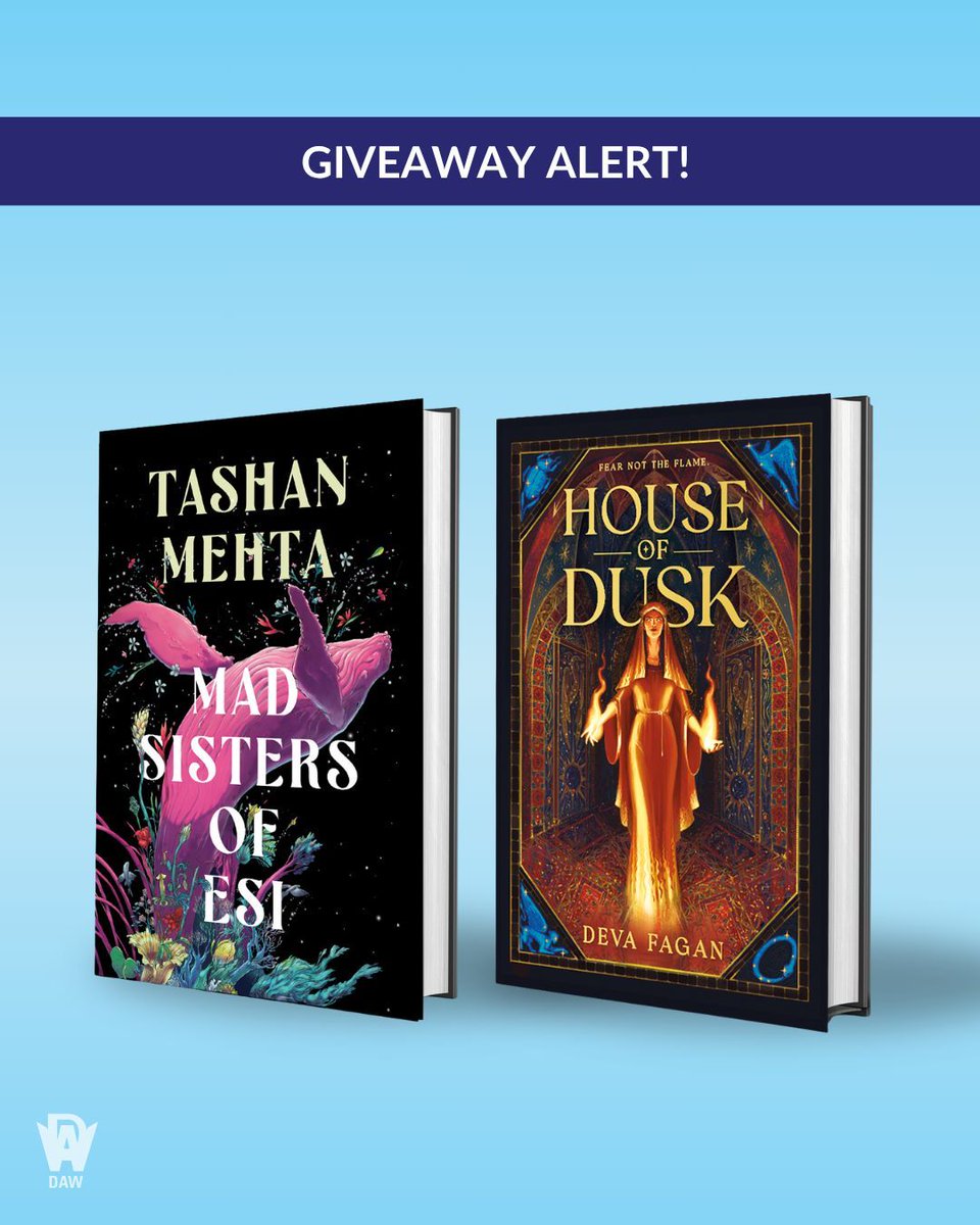 🚨Giveaway Alert! Enter on StoryGraph for a chance to win an advanced copy of Mad Sisters of Esi by Tashan Mehta and House of Dusk by Deva Fagan. Open US only. Ends 7/18. 

buff.ly/glSWX5m

buff.ly/t9RfD57