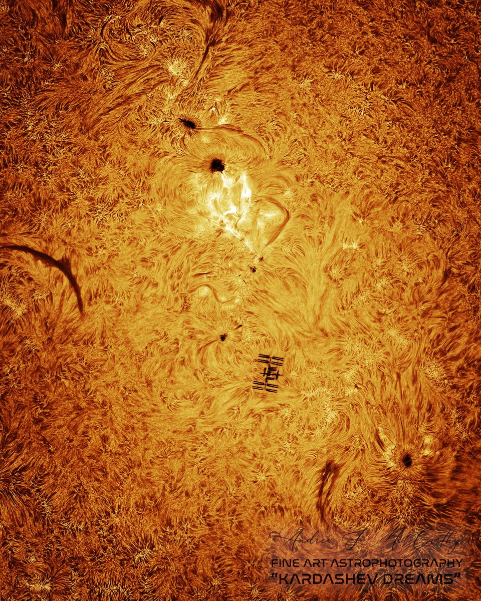 Josh Constine ๐ถ๐ฅ (@joshconstine) on Twitter photo The International Space Station, a defiant speck of humanity against the sun. ๐ธ <a href="/AJamesMcCarthy/">Andrew McCarthy</a> The International Space Station, a defiant speck of humanity against the sun. ๐ธ <a href="/AJamesMcCarthy/">Andrew McCarthy</a>