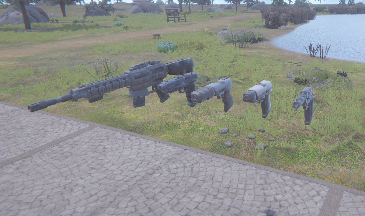 RobProductions's tweet image. Improving the visuals from Burden of Proof means the new game needs an improved arsenal! As for how these weapons will play a role in the core mystery... you'll just have to play to find out 😉 #gamedev #gameart #indiegame #indiedev #3dart #3dmodeling #3DModel #3DCG #mystery
