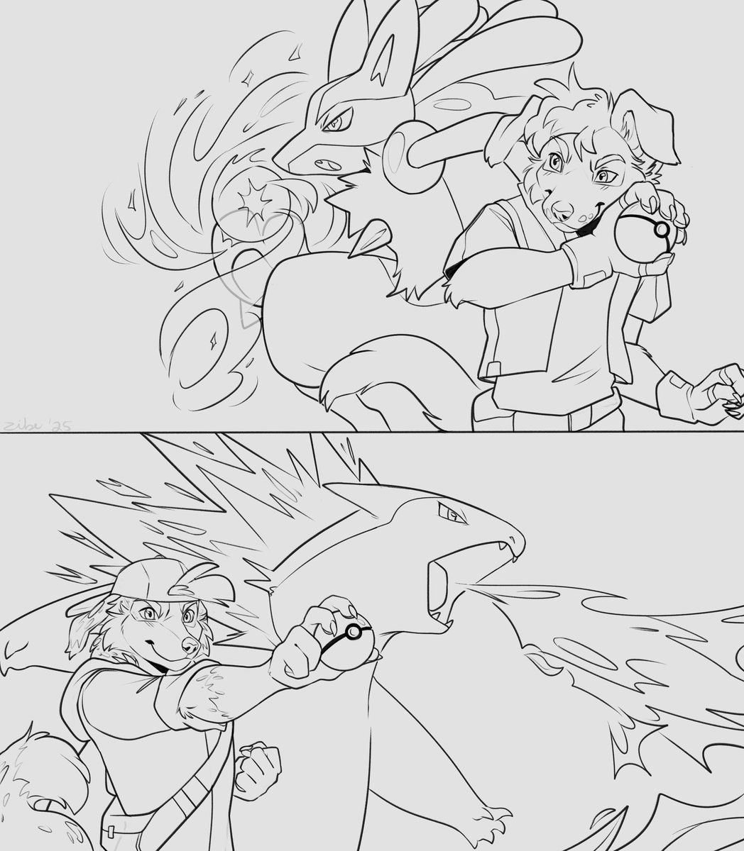 Zibe_'s tweet image. Treak vs Merle!