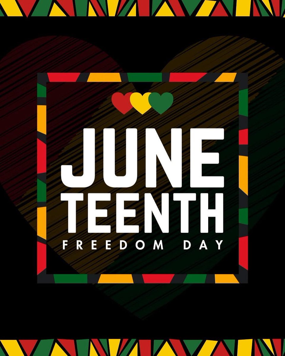 FtLFOP's tweet image. Today, we commemorate Juneteenth, a day that marks the end of slavery in the US ~ a powerful reminder of the resilience, freedom and hope that continue to shape our nation&apos;s future.

Let’s continue to learn, grow, and uplift one another ~ today and every day.