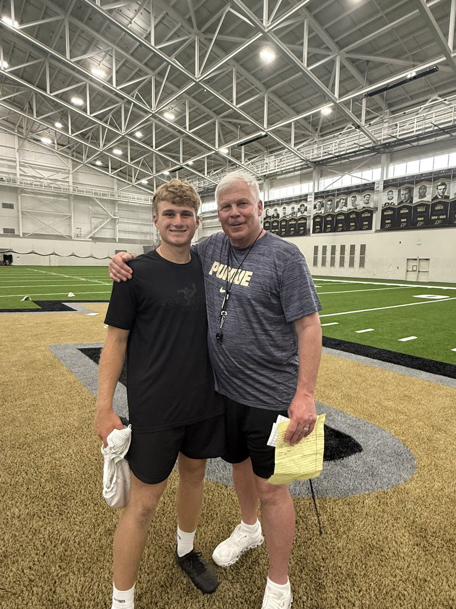 Will Orlando (@willorlando9) on Twitter photo Thanks <a href="/CoachJShibest/">James Shibest</a> and <a href="/CoachPorrecaPU/">Nick Porreca</a> for a great <a href="/BoilerFootball/">Purdue Football</a> camp. Enjoyed the competition and getting to see <a href="/SpencerPorath/">Spencer Porath</a> again.
<a href="/HKA_Tanalski/">Adam</a> <a href="/HKATop40/">HKA Top 40 XI</a> <a href="/shanee_mc/">Shane McDonough</a> <a href="/HageeKicking/">Hagee Kicking</a> <a href="/BHSdogsfootball/">BHS Football</a> <a href="/IndianaPreps/">Indiana Preps</a> <a href="/Indyrecruit_/">IndyRecruit</a> <a href="/PrepRedzoneIN/">Prep Redzone Indiana</a> <a href="/IndianaSRN/">Indiana SRN</a> <a href="/KornblueKicking/">Brandon Kornblue</a> Thanks <a href="/CoachJShibest/">James Shibest</a> and <a href="/CoachPorrecaPU/">Nick Porreca</a> for a great <a href="/BoilerFootball/">Purdue Football</a> camp. Enjoyed the competition and getting to see <a href="/SpencerPorath/">Spencer Porath</a> again.
<a href="/HKA_Tanalski/">Adam</a> <a href="/HKATop40/">HKA Top 40 XI</a> <a href="/shanee_mc/">Shane McDonough</a> <a href="/HageeKicking/">Hagee Kicking</a> <a href="/BHSdogsfootball/">BHS Football</a> <a href="/IndianaPreps/">Indiana Preps</a> <a href="/Indyrecruit_/">IndyRecruit</a> <a href="/PrepRedzoneIN/">Prep Redzone Indiana</a> <a href="/IndianaSRN/">Indiana SRN</a> <a href="/KornblueKicking/">Brandon Kornblue</a>