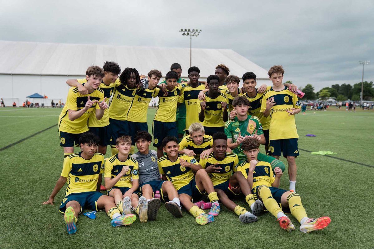 NSCAcademy's tweet image. Our U15s fall 2-1 in the Semifinals of the @MLSNEXT Cup Playoffs
Congrats on a great run, boys 👏👏👏