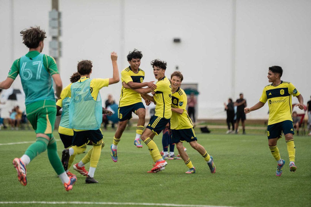 NSCAcademy's tweet image. Our U15s fall 2-1 in the Semifinals of the @MLSNEXT Cup Playoffs
Congrats on a great run, boys 👏👏👏