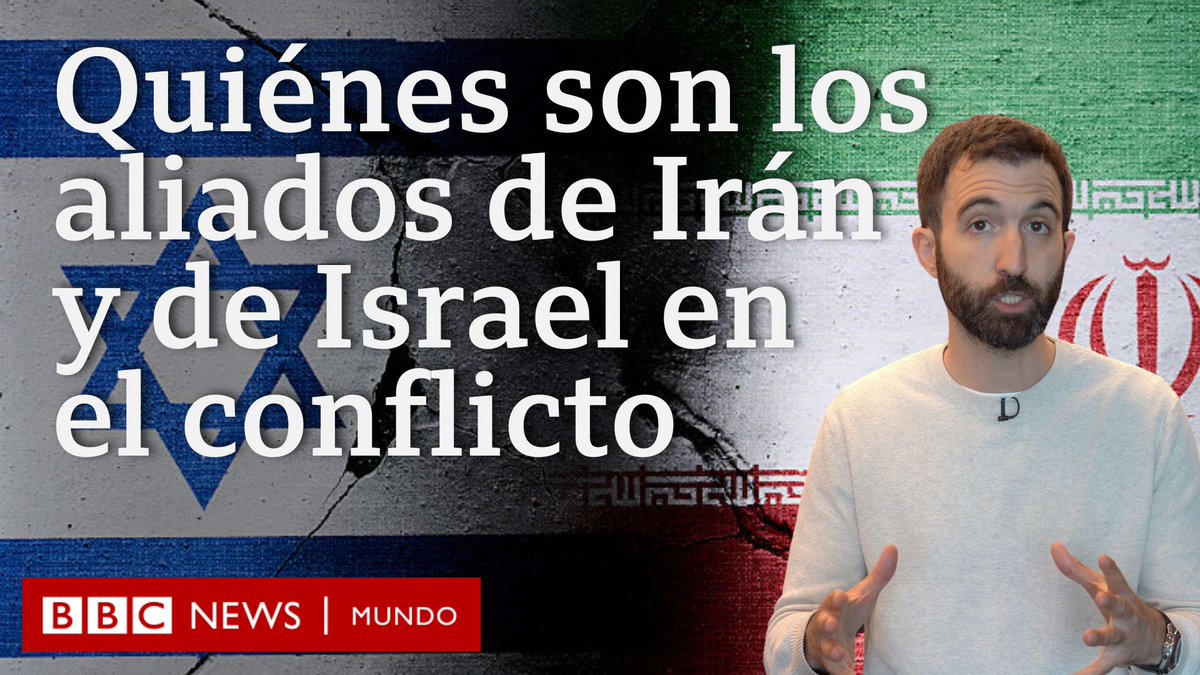 BBC News Mundo (@bbcmundo) on Twitter photo ¿Qué aliados tienen Irán 🇮🇷 y cuáles Israel en este conflicto 🇮🇱? En este video <a href="/gonzalo_cabus/">Gonzalo Cañada</a> analiza a fondo quiénes son las potencias y grupos armados que respaldan a estos enemigos históricos. 👉 bbc.in/44kgt9D ¿Qué aliados tienen Irán 🇮🇷 y cuáles Israel en este conflicto 🇮🇱? En este video <a href="/gonzalo_cabus/">Gonzalo Cañada</a> analiza a fondo quiénes son las potencias y grupos armados que respaldan a estos enemigos históricos. 👉 bbc.in/44kgt9D