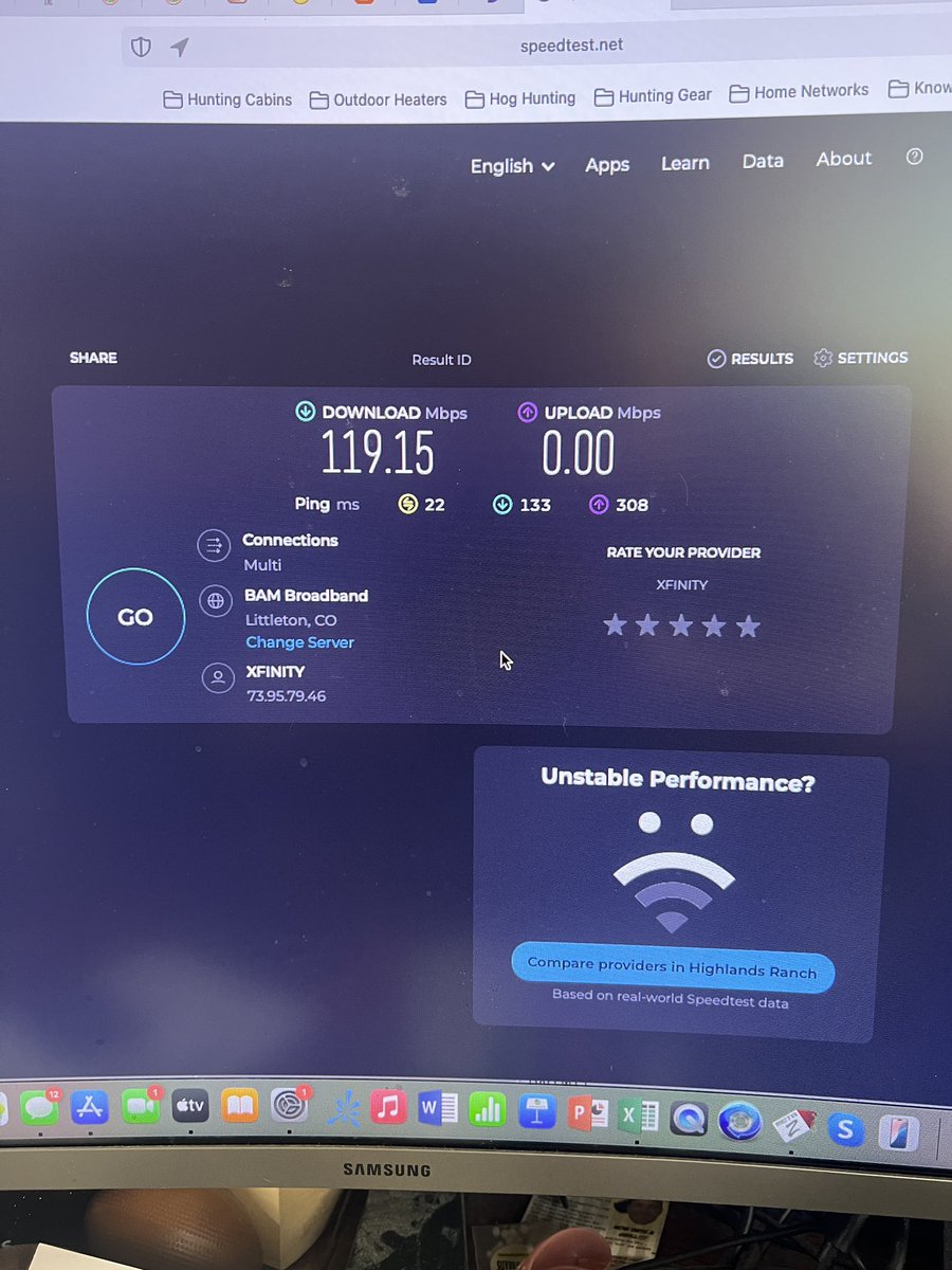 EricSommerse's tweet image. @Xfinity @XfinitySupport wonderful. Keeps dropping internet in Highlands Ranch CO.  @quantumfiber why can’t you come here quickly.  #xfinitysucks #comcastsucks.