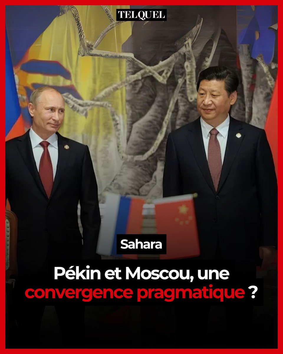 La question du Sahara marocain se trouve aujourd’hui au carrefour des ambitions chinoises et russes, seuls membres permanents du Conseil de sécurité de l’ONU n’ayant toujours pas affiché...

🔗 telquel.ma/2025/06/19/%e2…