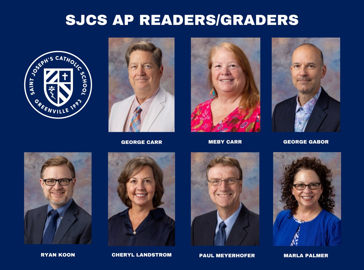 St. Joseph's Catholic School (@sjcs_greenville) on Twitter photo Congratulations to seven SJCS teachers who had the honor of being selected by ETS (Educational Testing Service) and the College Board as readers/graders in their respective academic subjects. Congratulations to seven SJCS teachers who had the honor of being selected by ETS (Educational Testing Service) and the College Board as readers/graders in their respective academic subjects.