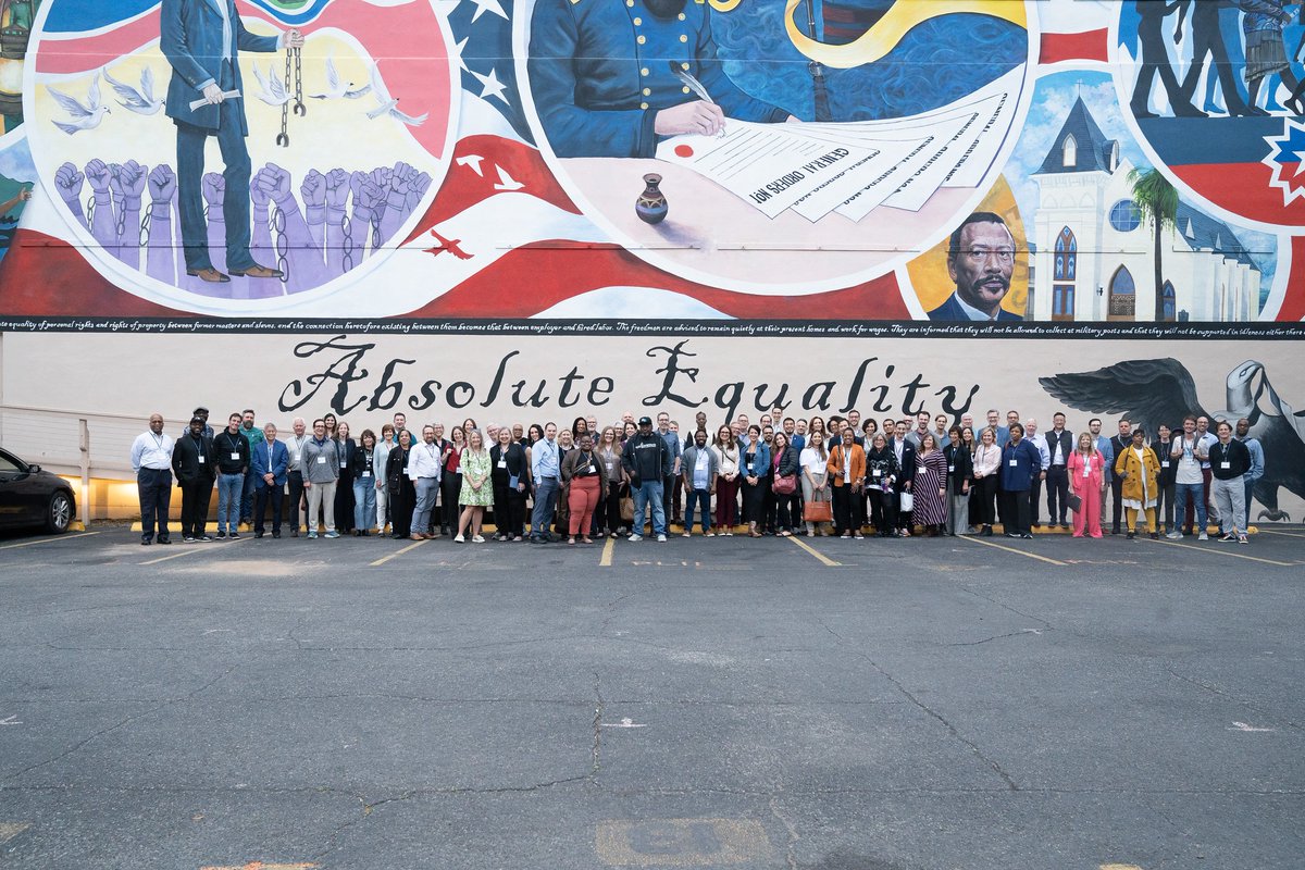 Today, we are celebrating #Juneteenth. Our team visited Galveston's Freedom Wall, walking where Union soldiers announced freedom to enslaved Texans on June 19, 1865. We are honored to support the churches and ministries building stronger communities. 

#FreedomDay #TMF
