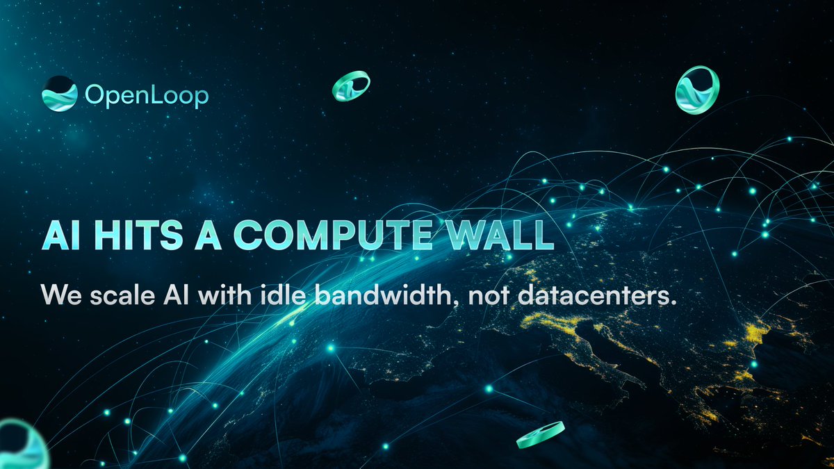 motosonic001's tweet image. OpenLoop is paying users for building decentralized internet infrastructure.
We’re not users anymore — we’re contributors.
Get paid like one.
#PowerToUsers #CryptoWorkforce
@openloop_so